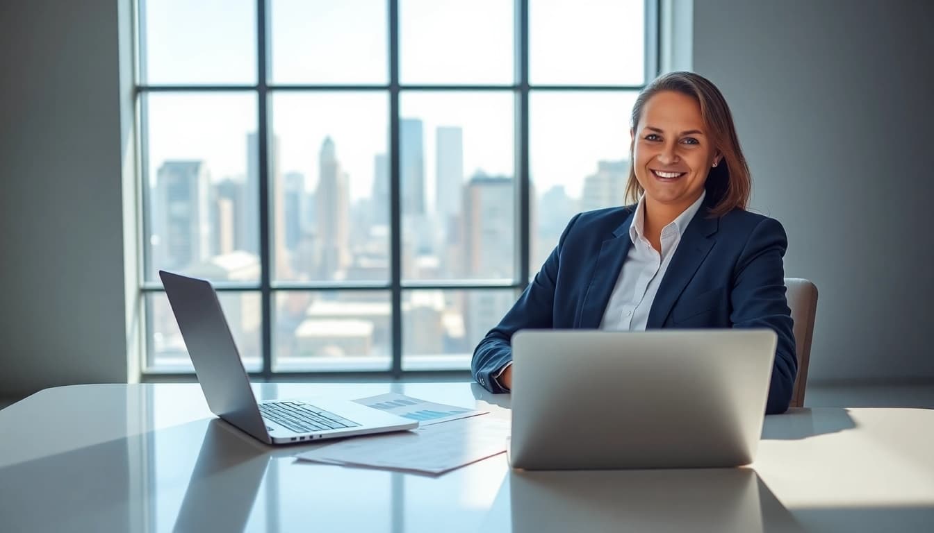 Engaged fiduciary financial advisor nova va providing guidance in a professional office.