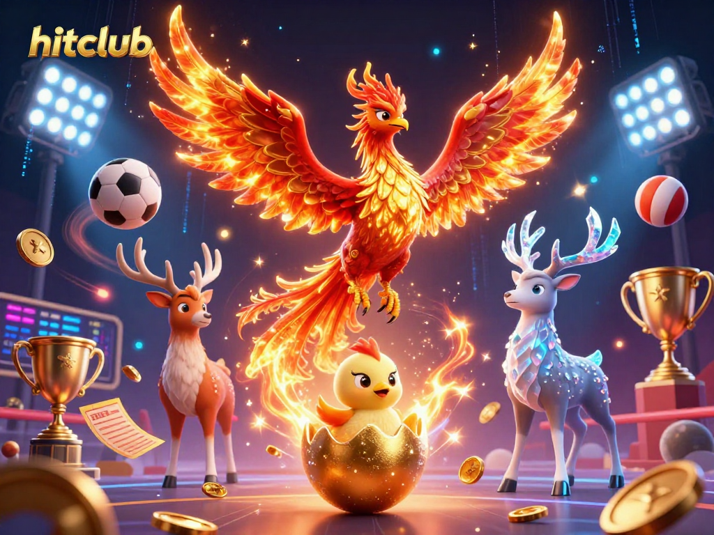 Experience the thrill of hitclub gaming with dynamic sports elements and magical creatures in action