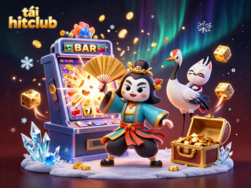 Bet big and win with tải hitclub featuring dynamic 3D characters and exciting casino elements.