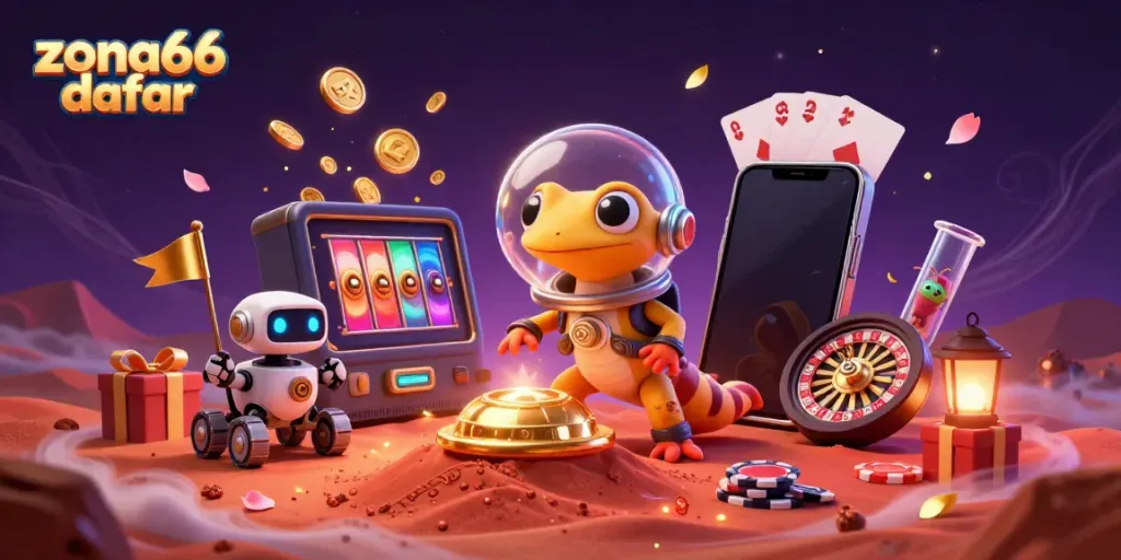 Gali kesempatan menangkan jackpot dengan zona66 daftar di kasino luar angkasa unik ini.