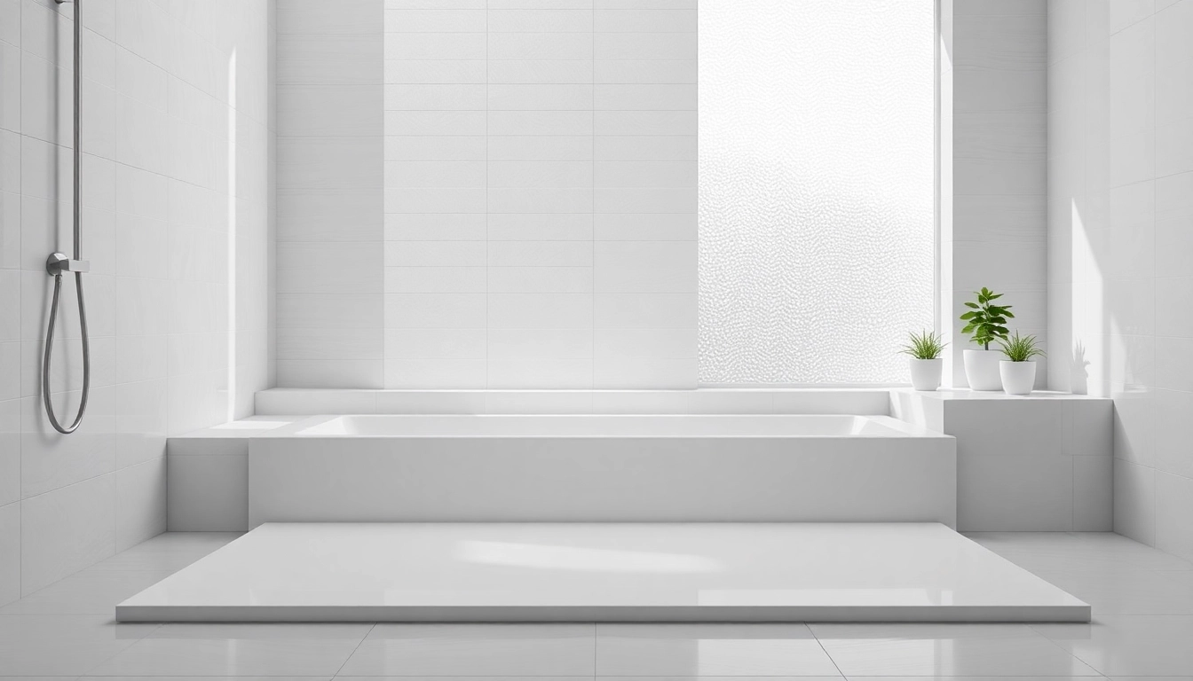 High-quality view of an 800 x 800 shower base in a beautifully designed bathroom setting.