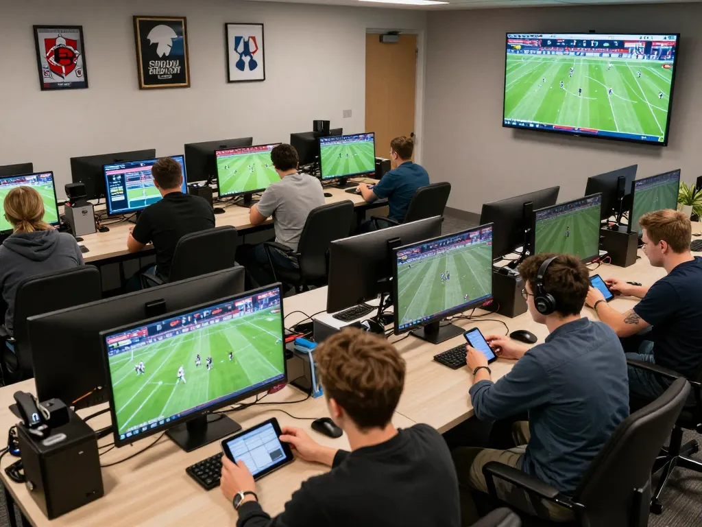 Players engaging with CAKHIATV's live betting interface, immersing in sports excitement.