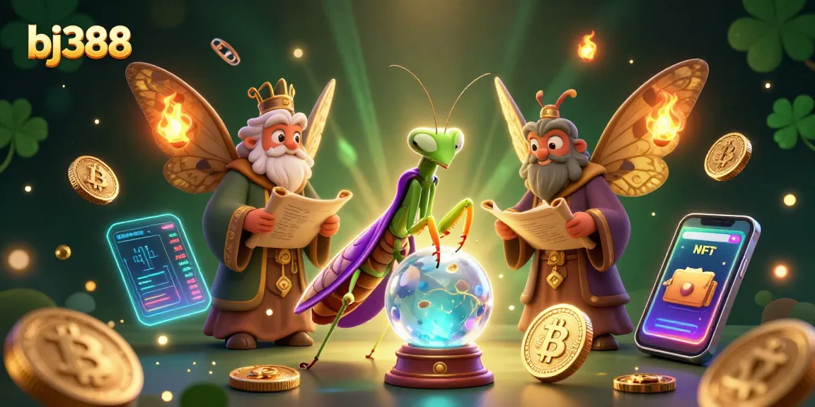 Experience thrilling bets at bj388 with a mystical atmosphere and vibrant casino elements.