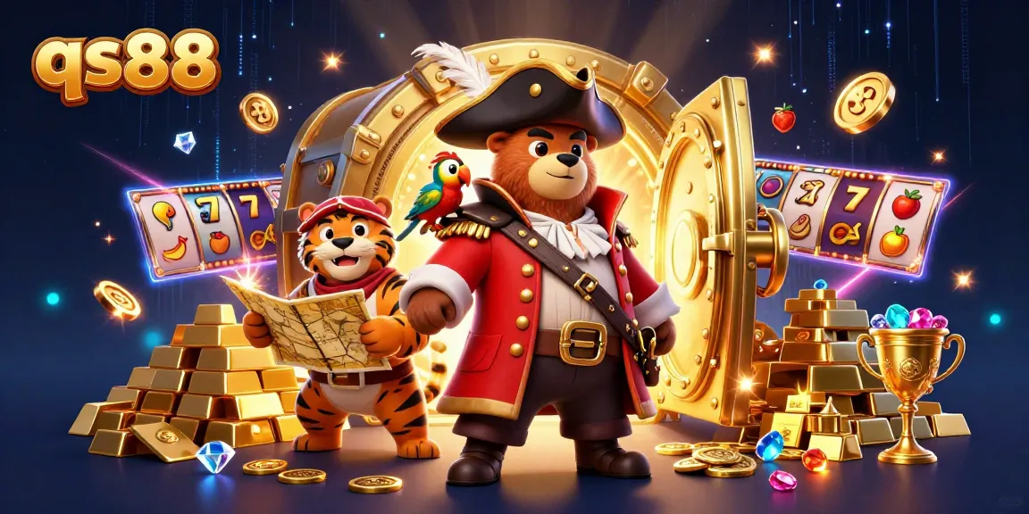 Experience thrilling gameplay at qs88 with exciting slots and vibrant casino scenes in a magical setting.