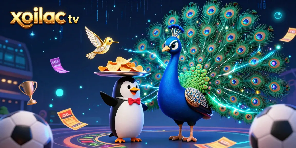 Experience the thrill of sports betting with xoilac tv as vibrant characters and dynamic elements come alive.