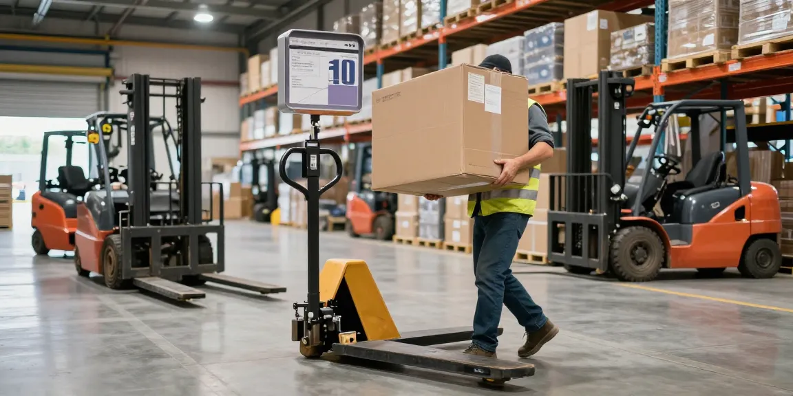 The Manual Pallet Truck with Scale Multiplier Effect on Warehouse Efficiency in 2026